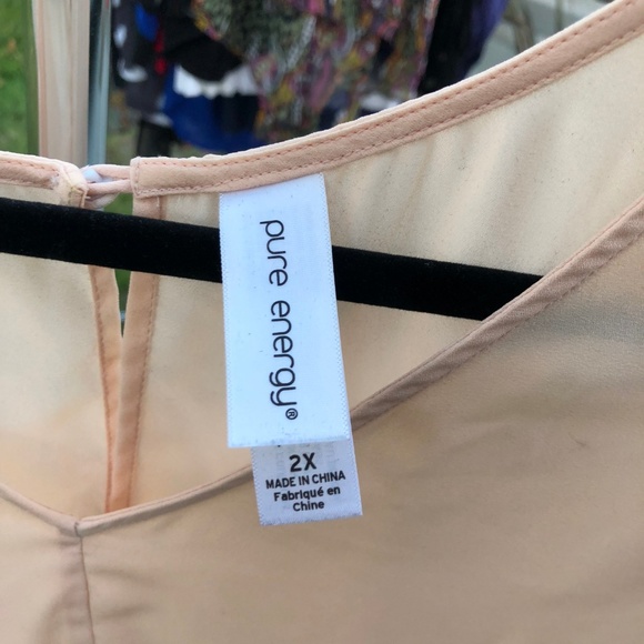 Light Pink High/Low Blouse - Picture 4 of 5